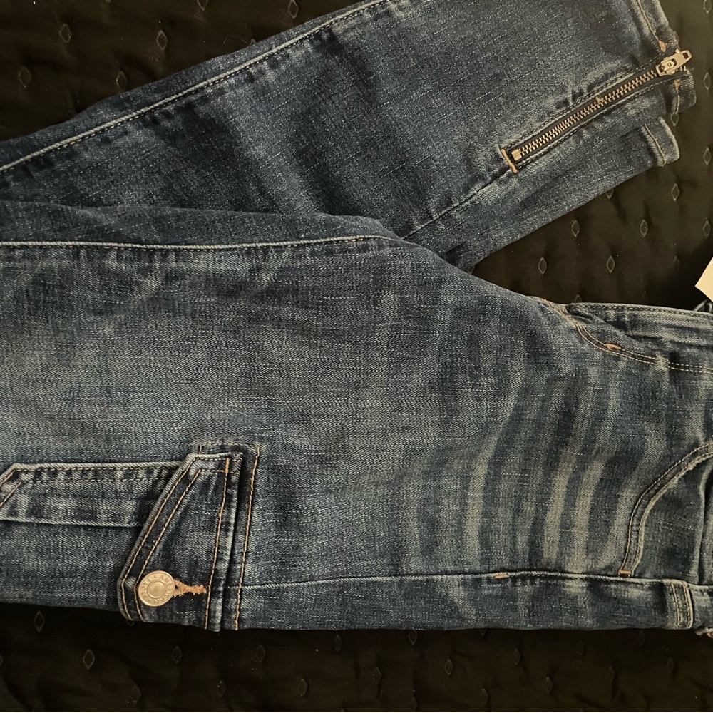 American Eagle Blue Skinny Jeans